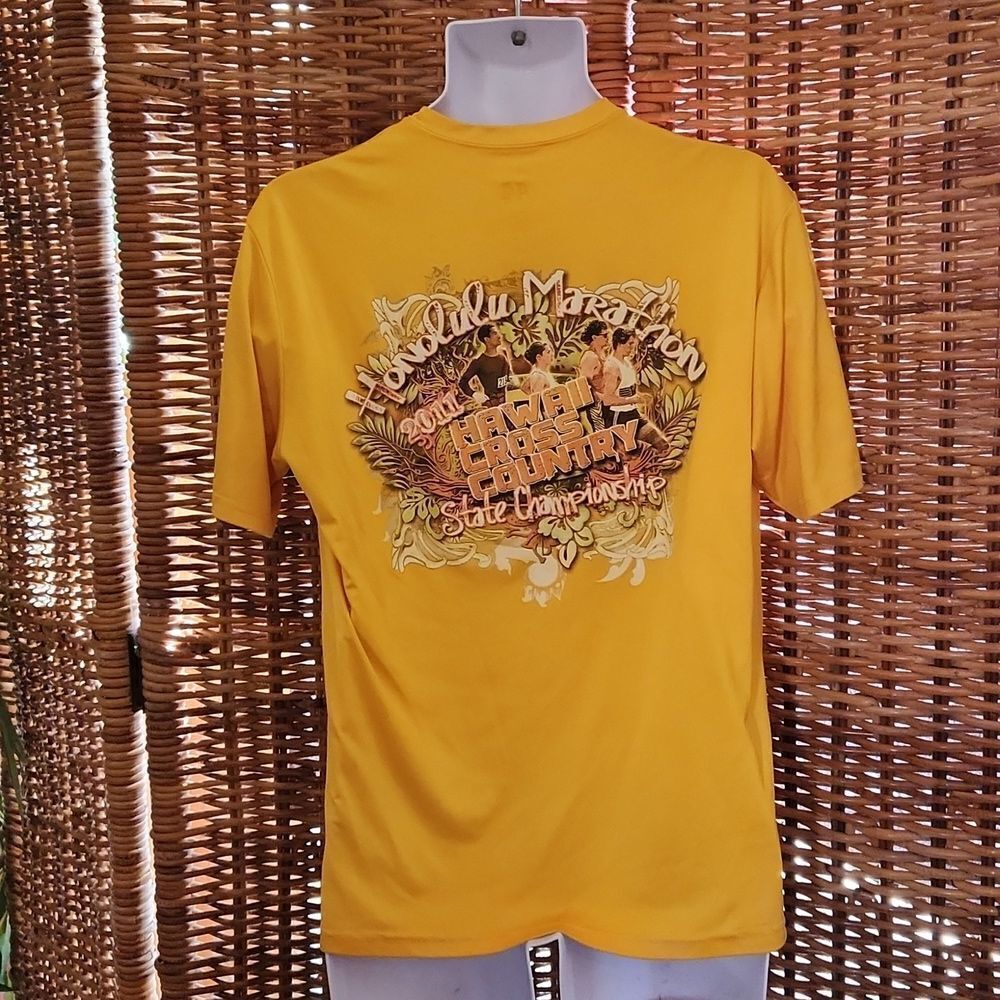 Honolulu Marathon 2011 Hawaii Cross Country State Championship Shirt L